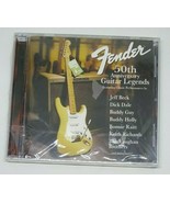 FENDER 50th Anniversary Guitar Legends CD Jeff Beck Eric Clapton Buddy G... - $14.99