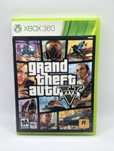 Grand Theft Auto V (Microsoft Xbox 360, 2013) Complete In Box w/Map - £4.70 GBP