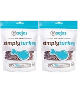 SOJOS 2 Pack of Simply Turkey Dog Treats, 4 Ounces each, 100 Percent Raw... - £36.96 GBP