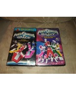 2 Power Rangers VHS Space Lost Galaxy Saban 1998 1999 Fox Kids Damaged C... - £17.07 GBP