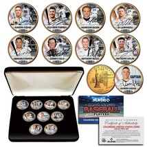 NEW YORK YANKEES Officially Licensed 2023 24K Gold US NY Quarter 9-Coin ... - $46.71