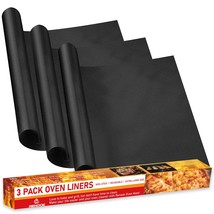 Oven Liners For Bottom Of Oven, 3 Pack N-Stick Oven Liner Mats, Protecti... - £14.93 GBP