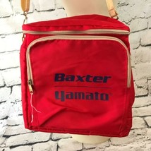 Vintage Baxter Yomato Thermal Cooler Bag Red Lunch Pack Insulated Outdoor Hiking - £6.32 GBP