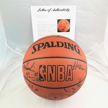 2000-2001 Houston Rockets Team Signed Basketball PSA/DNA Olajuwon - $1,999.99