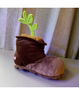 Disney Pixar Wall-E Brown Boot with Green Plant 7&quot; Plush Toy - $32.58 CAD
