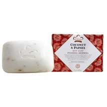 Nubian Heritage Bar Soap Coconut &amp; Papaya, 5 Ounces - £6.40 GBP