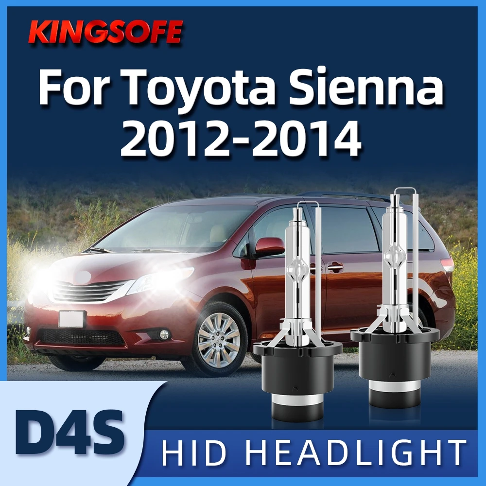 KINGSOFE 35W Xenon HID Bulbs Super Vision 6000K D4S Car Headlight Auto Lights - £30.87 GBP
