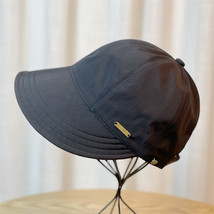 Internet Celebre Same-style Quick-drying Sunshade Hat Women&#39;s Big Head W... - £9.56 GBP