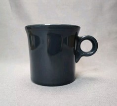 Fiesta Coffee Mug Fiestaware Tom &amp; Jerry Slate Gray Ring Handle Homer Laughlin - £7.40 GBP