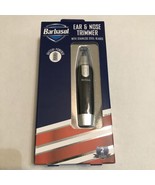Ear And Nose Trimmer Barbasol Stainless Steel Blades Cordless - $12.19