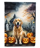 Golden Retrieverr Retriever Spooky Halloween Garden Flag Decorative - €19,86 EUR