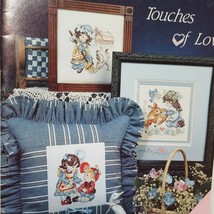 Touches Of Love Cross Stitch Leaflet 81 Stoney Creek 1990 Boy Girl Country Baby - $14.99