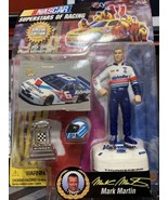 NASCAR 1997 SUPERSTARS OF RACING SPECIAL EDITION MARK MARTIN FIGURINE - $148.25 MXN