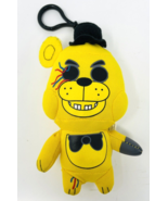 Five Nights At Freddy&#39;s FNAF Golden Freddy Plush Back Pack Clip Keychain... - $185.47 MXN