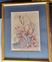 Original Watercolor &amp; Ink Painting The Humming by Shirley M. Johannesma ... - $40.00