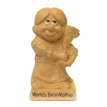 Vintage R&amp;W Berries World&#39;s Best Mother Resin Figurine 1970 - £7.81 GBP