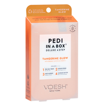 Voesh Pedi In A Box Deluxe 4 Step Pedicure - Tangerine Glow (Pack Of 6) image 2