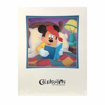 Disney Parks Mickey Mouse &quot;Bedtime Story&quot; Print Poster Wall Art by Don &quot;... - £77.58 GBP
