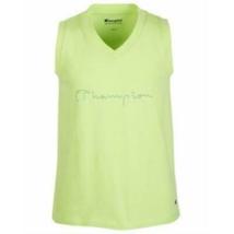 Champion Big Girls Script Logo Tank Top - Bright Green, Size XL - $13.99