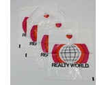Lot Of (4) Vintage Realty World 10&quot;x12&quot; Bags - £14.08 GBP