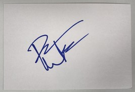 Dave Matthews Signed Autographed 4x6 Index Card #2 - £31.23 GBP