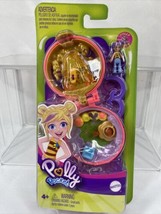 Polly Pocket Compact GTM63 Beehive Neon Pink Playset Mattel Canada Rare - $26.45