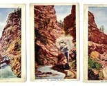 3 Undiv Colorado Railroad Postcards Old Roadmaster Platte Canon Inspirat... - $24.72