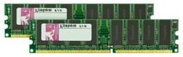 Kingston 2GB KIT 400MHZ DDR PC3200 (KVR400X64C3AK2/2G) (2 x 1 GB) - £38.93 GBP