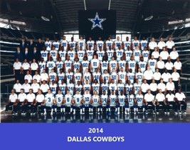 2014 Dallas Cowboys 8X10 Team Photo Nfl Football Picture - £3.90 GBP