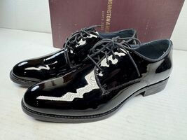 Johnston &amp; Murphy Lewis Plain Toe Black Patent Leather - Size 10 M - €62,84 EUR