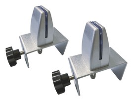 Sneeze Guard Support Clamp Bracket for 1-3/4 to 3&quot; Cubicle Panel w/ C-Cl... - £10.35 GBP+