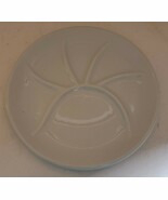 Vintage White Stoneware Pillivuyt France Sectioned Divided Sushi 9 1/2&quot; ... - $355.39 MXN
