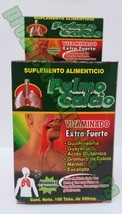 Pulmo Calcio Vitaminado 100%Natural Solucion para la Tos Cont. 100 Tab - £15.56 GBP
