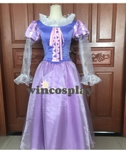 Princess Rapunzel Cosplay Costume  Rapunzel Adult Women cosplay dress - £75.10 GBP