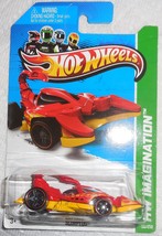 Hot Wheels 2013 HW Imagination Sealed Card 52/250 &quot;Scorpedo&quot; Red/Yellow - £3.14 GBP