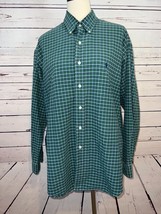 Ralph Lauren Polo Blake Shirt Plaid Long Sleeve Button Front Mens Cotton... - $21.23