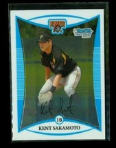 2008 Topps 1ST Bowman Chrome Baseball Card BCP42 Ken Sakamoto Pittsburgh Pirates - £3.30 GBP