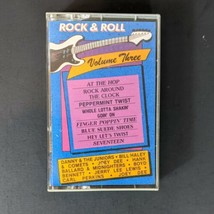 Rock and Roll Cassette Tapes Volume 3 Around the Clock, At the Hop, Seventeen - £12.76 GBP