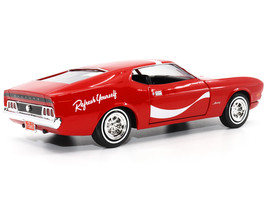 1971 Ford Mustang Sportsroof Red w White Stripes Refresh Yourself - Coca-Cola 1/ - £44.98 GBP
