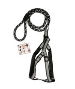 Dog Leash with Harness Black - $153.05 MXN