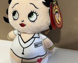 Betty Boop Nurse Plush white nurse outfit Stuffed Bean Bag KellyToy Tag ... - $8.86