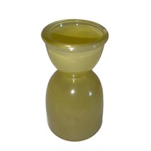 Vintage Yellow Glass Two Sided Egg Cup - £7.90 GBP