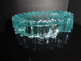 Luminoso  Teal / Blue Glass Ashtray by Rocky Patel 10" Diameter NIB image 6