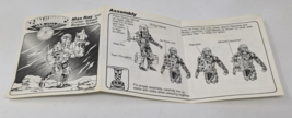 Original 1986 Centurions Max Ray and Cruiser Assault Weapon Manual Instructions - £11.20 GBP