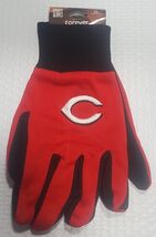 Cincinnati Reds Logo with Black Palm Sport Utility Gloves - MLB - $11.63