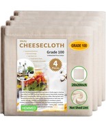 Olicity Cheese Cloth, Grade 100, 20x20Inch Hemmed Cheesecloth for Strain... - $34.99+