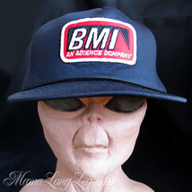 Vintage NWOT BMI Badge Snapback Trucker Hat Cap Adience Co Industrial Ne... - £11.01 GBP