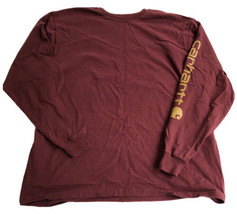 Carhartt Men’s Long Sleeve T Shirt Size XL Original Fit - £14.02 GBP