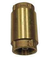Campbell 2 in. FIP X 2 in. FIP Red Brass Spring Check Valve - $2,354.27 MXN