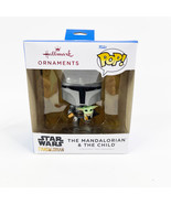 Hallmark Funko Pop Ornament Star Wars The Mandalorian &amp; the Child NEW - €18,03 EUR